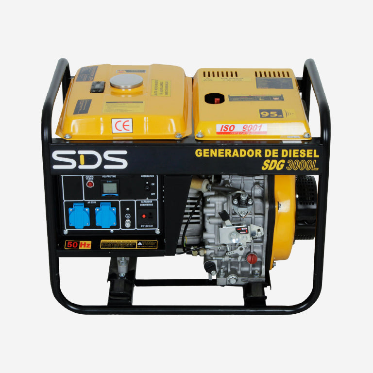 Generador Diesel 2,8KW SDG3000L SDS Power - Ferrelibre