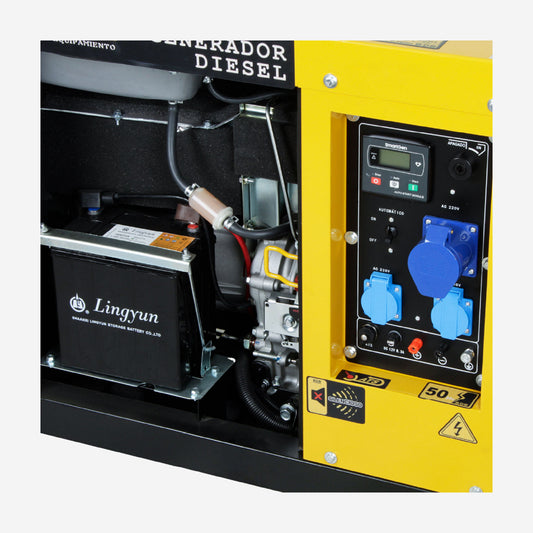 Generador Diesel 6,5 KW SDS Power SDG8500S - Ferrelibre