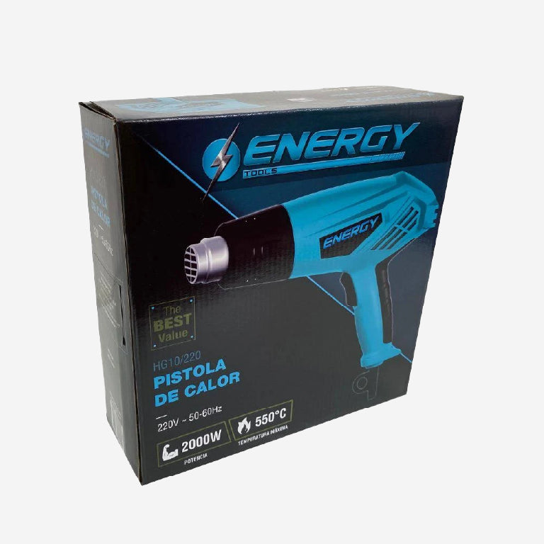 Pistola de calor 2000W HG10 Energy - Ferrelibre