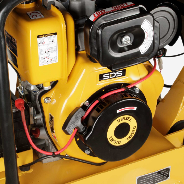 Placa compactadora 10 HP diesel reversible SDS Power - Ferrelibre