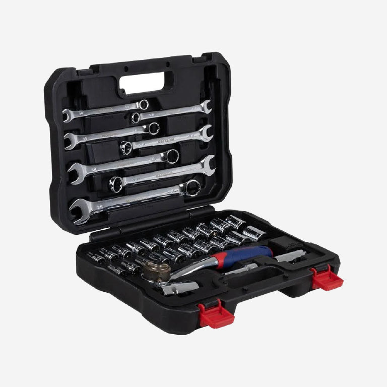 Juego de dados con chicharra 3/8 32 piezas Workpro