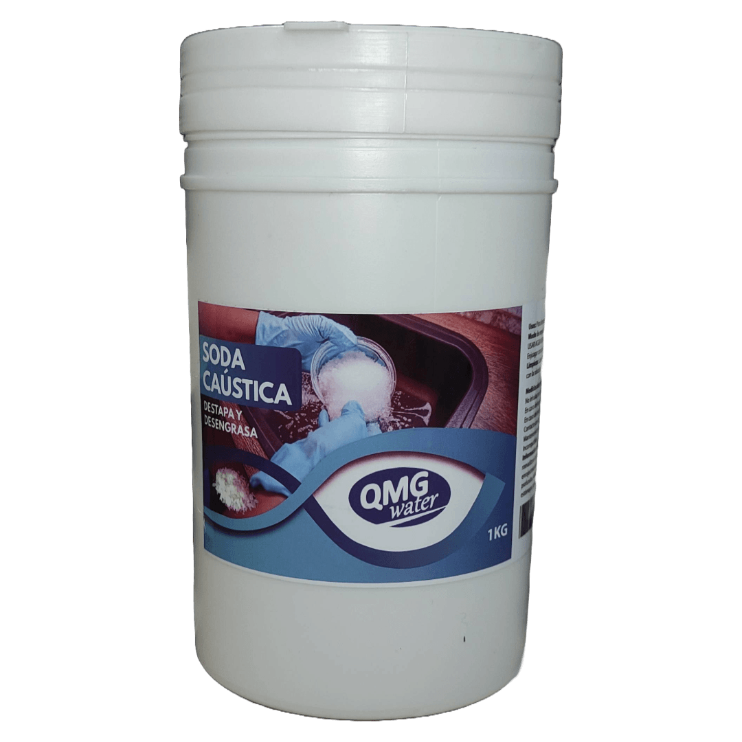 Soda caústica 1kg Qmg water - Ferrelibre