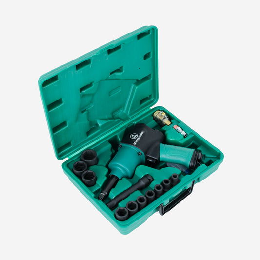 Kit llave de impacto  1/2 + dados Jonnesway JAI-1044LK - Ferrelibre