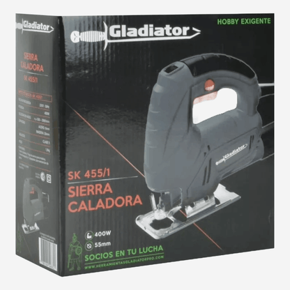 Sierra Caladora Sk 455/1 400w Gladiator - Ferrelibre