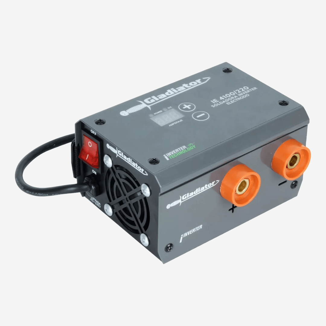 Soldadora Inverter Electrodo 100 Amp Mini Gladiator IE4100/220 - Ferrelibre