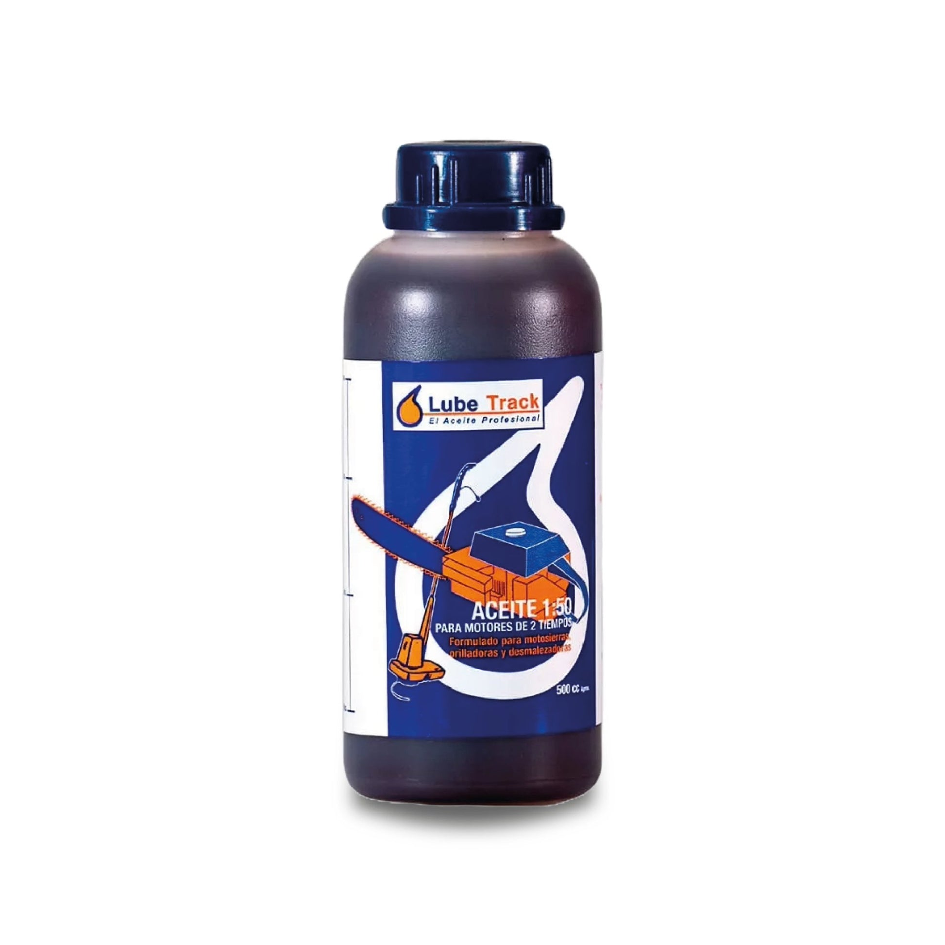 Aceite motosierras/desbrozadora 2 tiempos 1 L Lubetrack - Ferrelibre