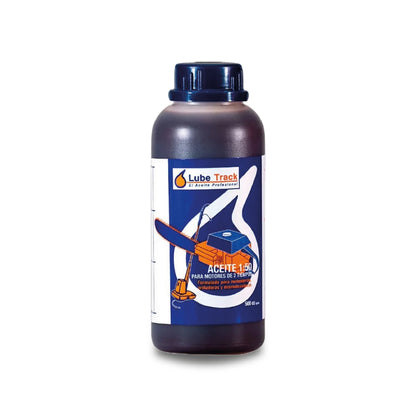 Aceite motosierras/desbrozadora 2 tiempos 1 L Lubetrack - Ferrelibre