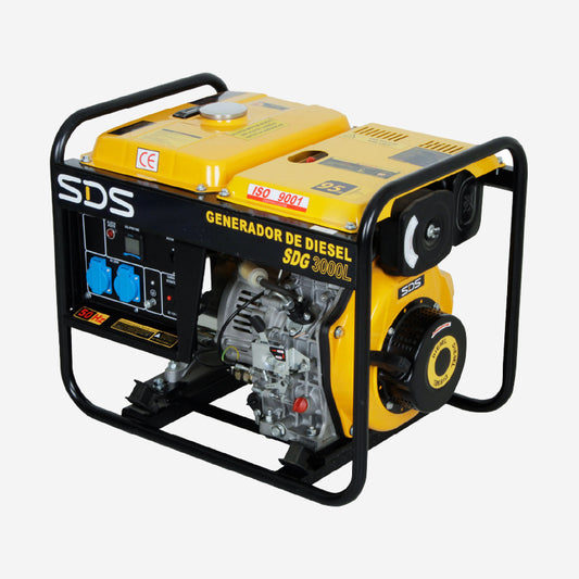 Generador Diesel 2,8KW SDG3000L SDS Power - Ferrelibre