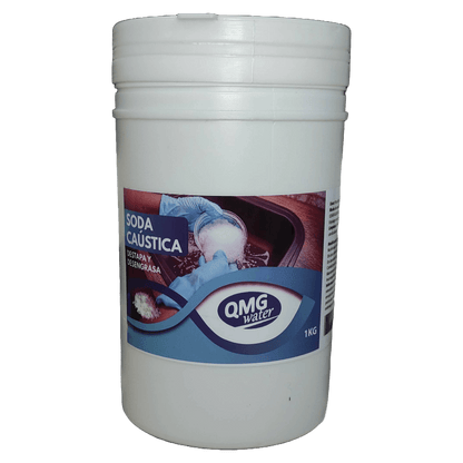 Soda caústica 1kg Qmg water - Ferrelibre